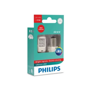Bec auto led p21w 11498ulrx2 2.7 w ba15s 80 lm 3200 k 12 v philips