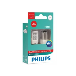 Автомобильная светодиодная лампа p21/5 11499ulrx2 5 вт bay15d 80 лм 900 k 12 в philips