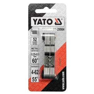 Резьбомер yato 29984 0.25 - 6.0 мм Thumbnail 2