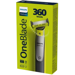 Мужской триммер philips oneblade qp2834/20, зелёный | угольный  Thumbnail 5
