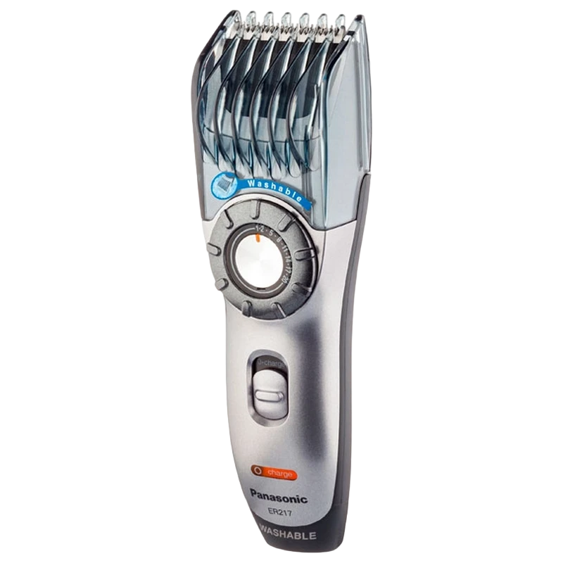 Trimmer pentru bărbați panasonic er217s520, negru | argintiu 4