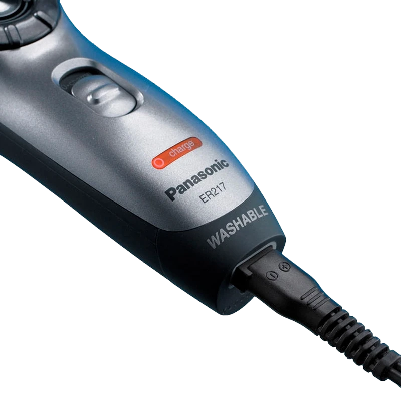 Trimmer pentru bărbați panasonic er217s520, negru | argintiu 7
