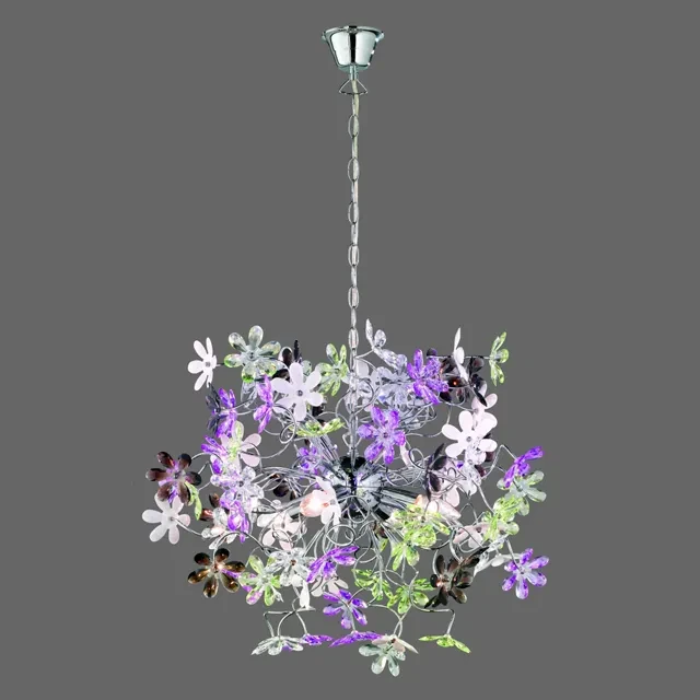 Люстра flower 40 вт e14 ip20 220 - 240 в trio 2