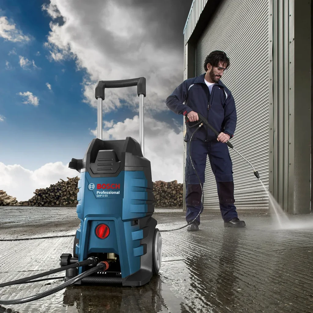 Мойка высокого давления bosch ghp 5-55 2.2 квт 220 - 240 в 130 бар 2