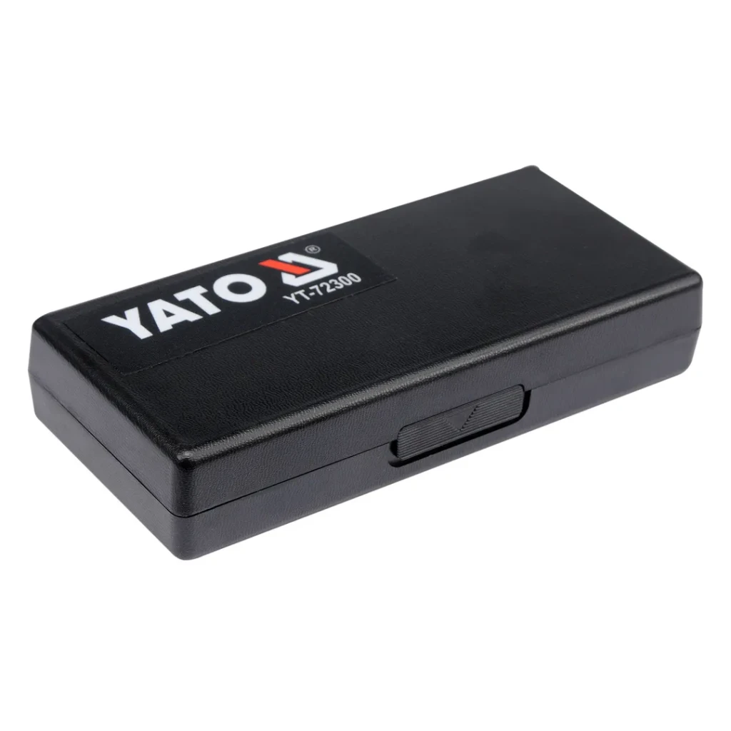 Микрометр din863 0 - 25 мм металл/пластик yato 3