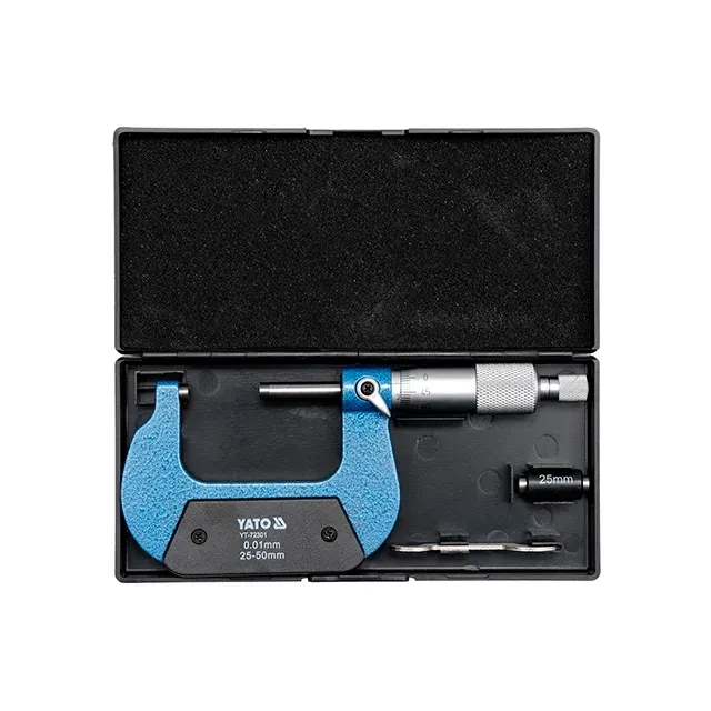 Micrometru din863 25 - 50 mm metal/plastic yato 2
