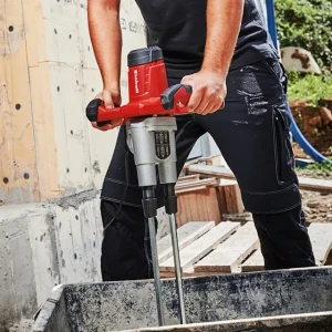 Mixer pentru mortar einhell te-mx 1600-2 ce twin 1600 w 220 - 240 v 750 rot/min Thumbnail 2