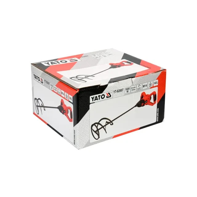 Mixer pentru mortar yato yt82607 1600 w 220 - 240 v 750 rot/min 2