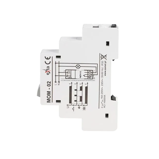 Modul de control mom-02 16 a 230 v ip20 zamel 2