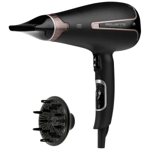 Uscător de păr rowenta silence cv7920f0, 2300 w, negru