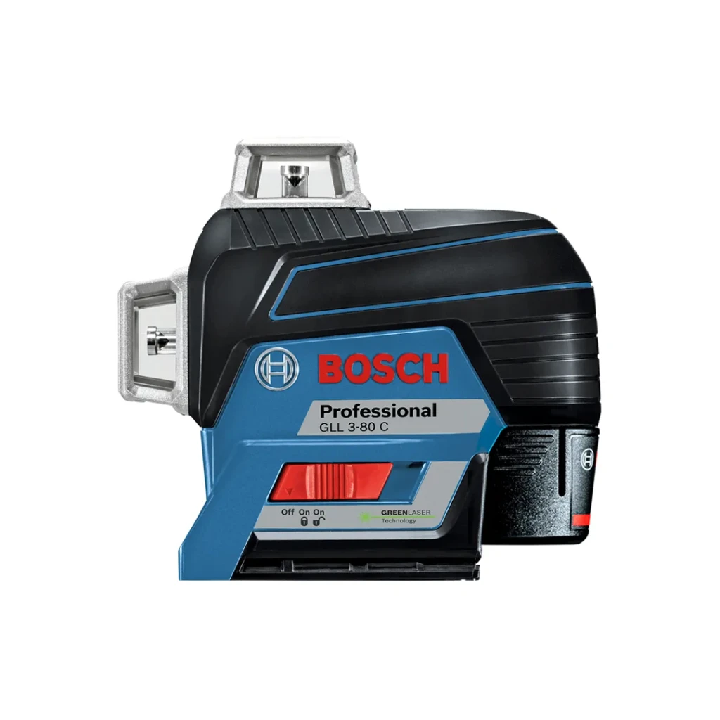 Лазерный уровень gll 3-80 c красный 30 - 120 м 6 в ip54 bosch 3