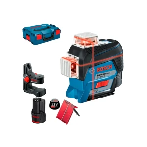 Лазерный уровень gll 3-80 c красный 30 - 120 м 6 в ip54 bosch