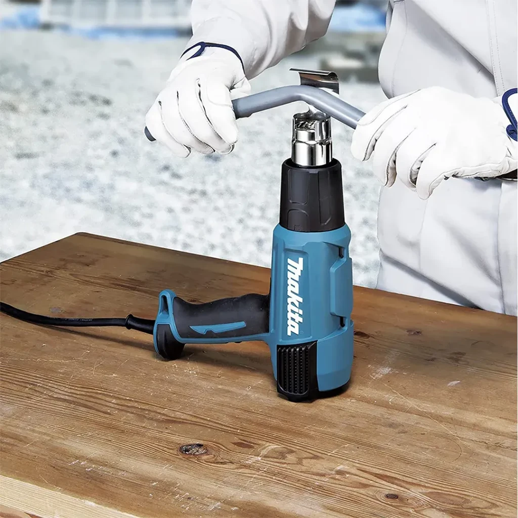 Suflantă cu aer cald makita hg5030k 1600 w 220 - 240 v 350/500°с 500 l/min 4