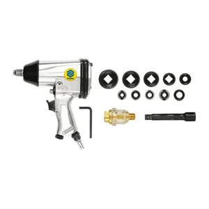 Pistol pneumatic cu accesorii vorel 81101 6 bar 7000 rot/min