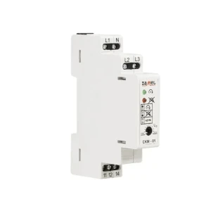 Releu control faza ckm-01 10 a 230/400 v ip20 zamel