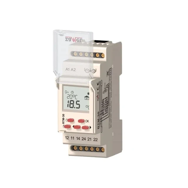 Releu temperatură rtm-30 16/25 a 85 - 265 v ac ip20 zamel 2
