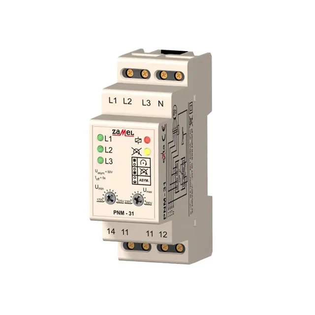 Releu de tensiune pnm-31 16/25 a 230 v ip20 zamel 2