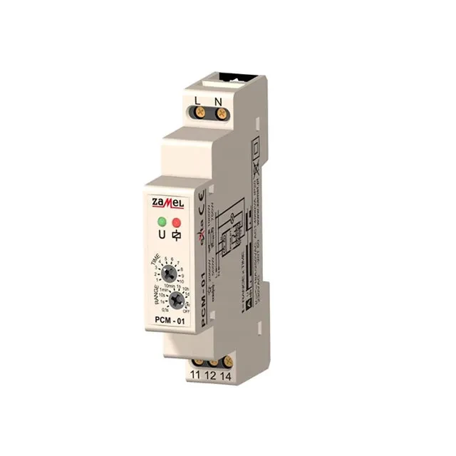 Releu de timp pcm-01 16 a 220 v ip20 zamel 2