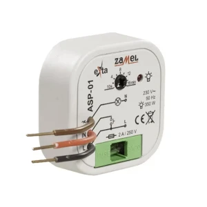 Releu de timp asp-01 întârziere la deconectare 2 a 220 - 240 v ip20 zamel