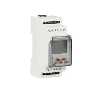 Releu de timp digital pcm-07/u 16 a 12 - 220 v ip20 zamel