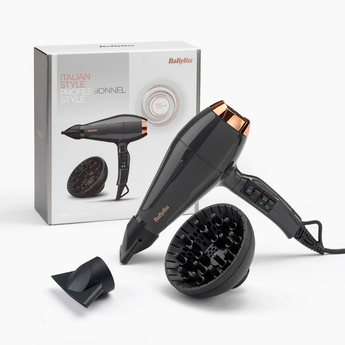 Фен babyliss 6719de, 2200 вт, чёрный 5