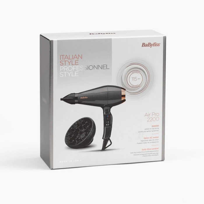 Фен babyliss 6719de, 2200 вт, чёрный 3