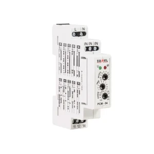Releu de timp pcm-04 16 a 220 v ip20 zamel