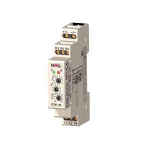 Releu de timp pcm-04/24 16 a 24 - 220 v ip20 zamel Thumbnail 2