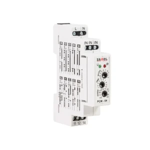 Releu de timp pcm-04/24 16 a 24 - 220 v ip20 zamel