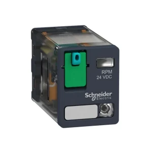 Releu intermediar rpm22bd dc 15 a 24 v ip20 schneider-electric