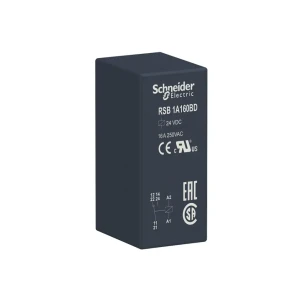 Реле промежуточное rsb1 16 a 24 в ip40 schneider-electric
