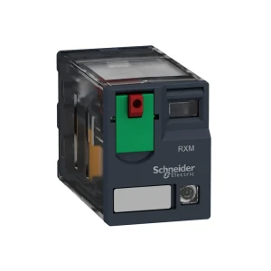 Реле промежуточное rxm3 10 a 24 в ip40 schneider-electric