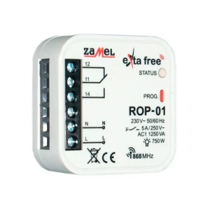 Releu radio rop-01 5 a 230 v ip20 zamel