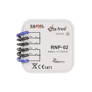 Releu radio rnp02 3 v ip20 zamel