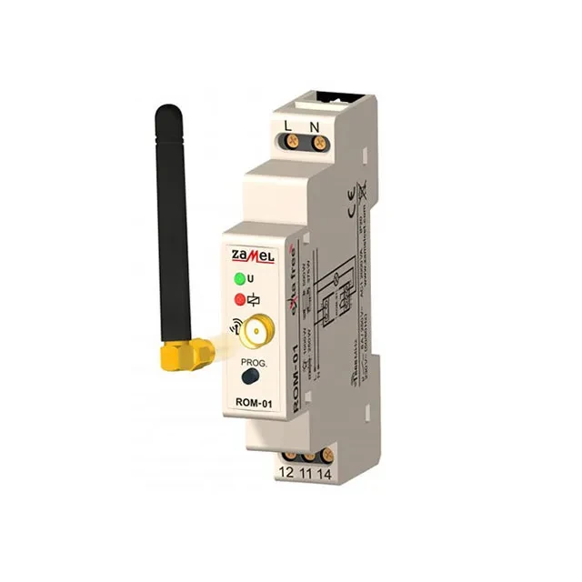 Releu radio rom01 8 a 230 v ip20 zamel 2