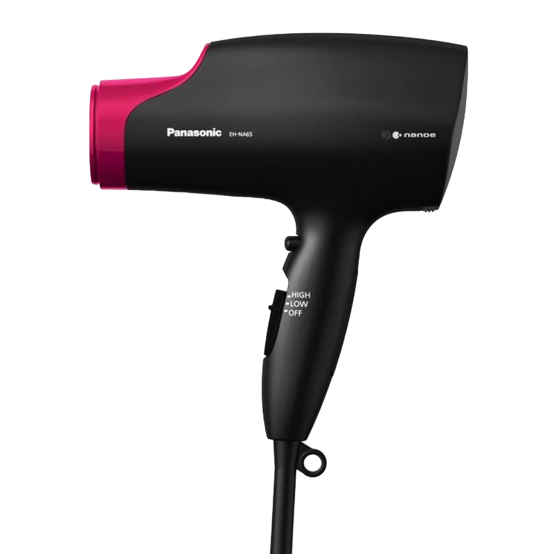 Uscător de păr panasonic eh-na65-k865, 2000 w, negru | roz 8
