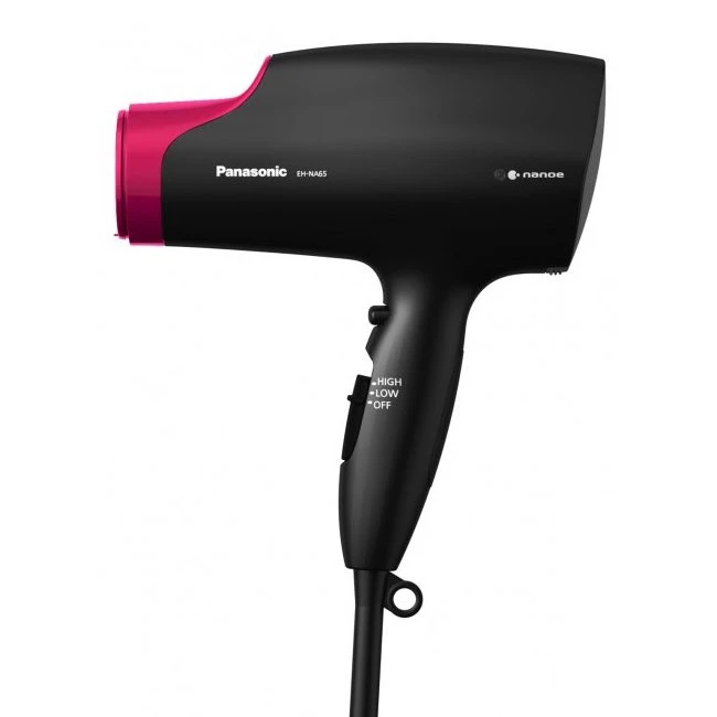 Uscător de păr panasonic eh-na65-k865, 2000 w, negru | roz 10