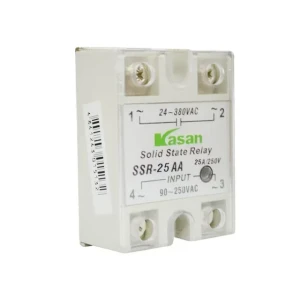 Твёрдотельное реле ssr-aa 25 a 220 в ip20 kasan