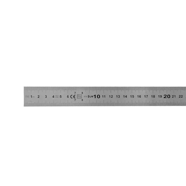 Riglă yt70722 500 x 30 x 1.1 mm inox yato 2