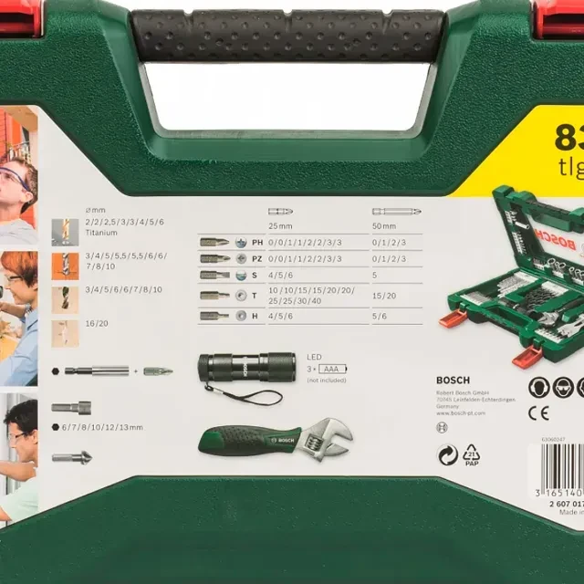 Набор аксессуаров v-line bosch 3