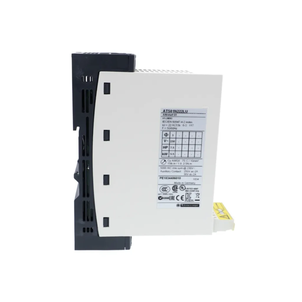 Soft starter atsu01n222lt 4 - 11 kw 220/380 v 22 a 3