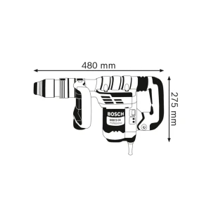 Ciocan demolator gsh 5 ce 1150 w 8.3 j 220 - 240 v 1510 - 2870 percuții/min bosch Thumbnail 4