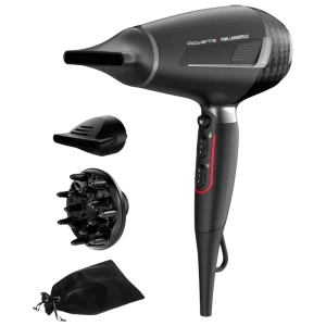 Uscător de păr rowenta karl lagerfeld cv888lf0, 2200 w, negru