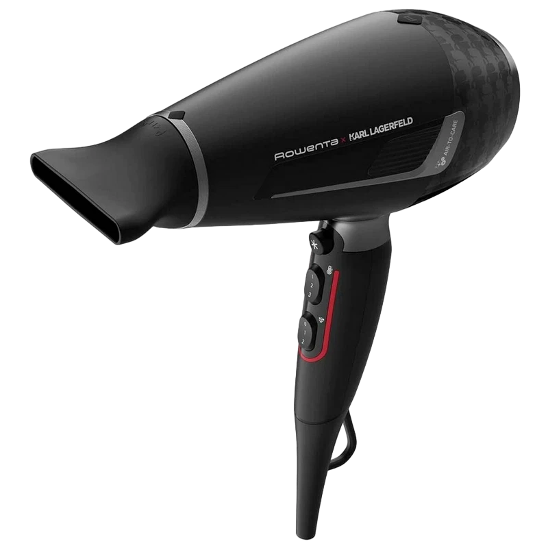 Uscător de păr rowenta karl lagerfeld cv888lf0, 2200 w, negru 5