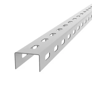 Profil perforat u 50 x 30 x 3000 mm oțel zincat