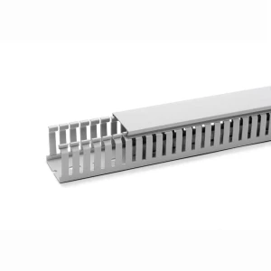 Canal cablu cu capac scame 874.r4030 2000 x 40 x 30 mm pvc gri