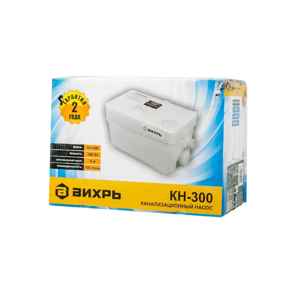 Pompă de canalizare кн-300 6000 l/h 0.3 w 220 - 240 v vihr 4