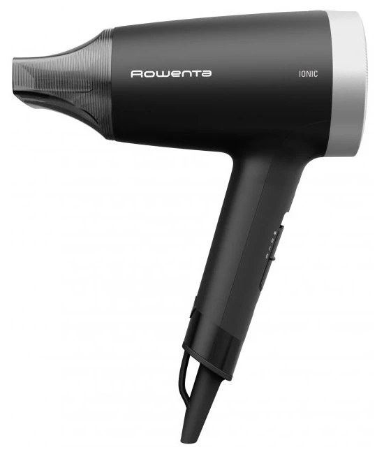 Фен rowenta express style cv1810f0, 1600 вт, черный | серый 3