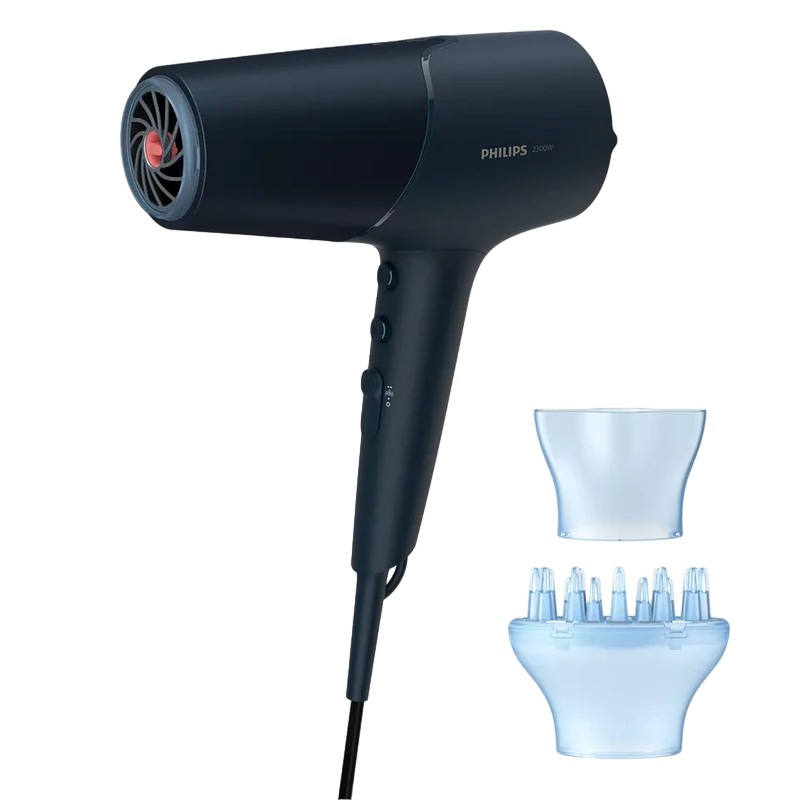 Uscător de păr philips bhd512/00, 2300 w, negru 9