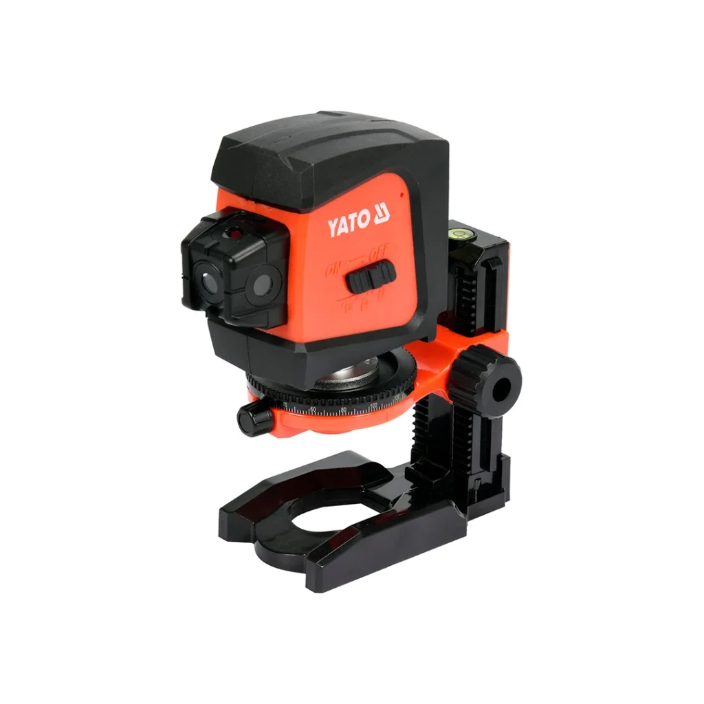 Nivelă cu laser 30427 roșu 20 m 4.5 v ip54 yato 2
